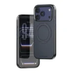 Puloka Business Leather Case with Metal Frame