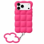 Trendy Bumper Silicone Case with Hand Chain