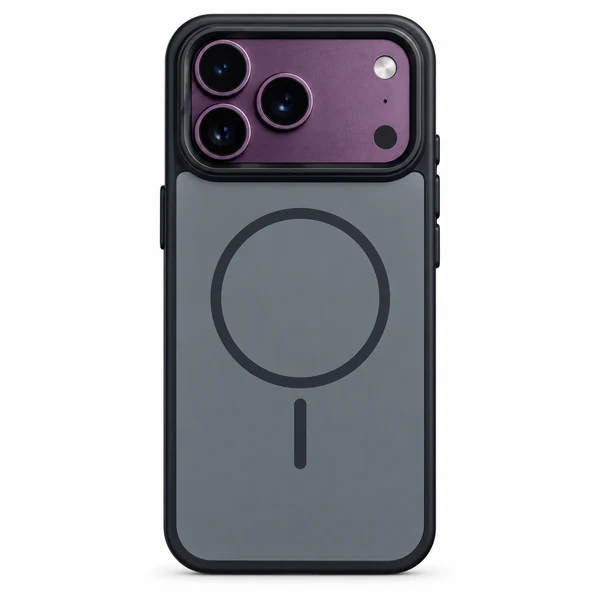 Premium Skin Magnetic Wireless Charging Case