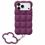 Trendy Bumper Silicone Case with Hand Chain