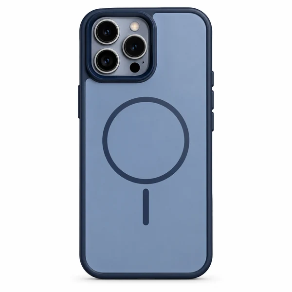 Premium Skin Magnetic Wireless Charging Case