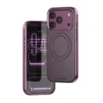 Puloka Business Leather Case with Metal Frame
