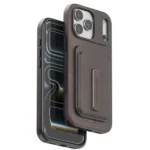 Puloka Leather Covering Magnetic Card Holder