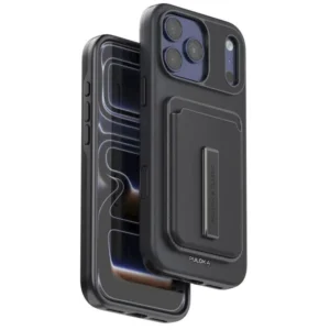 Puloka Leather Covering Magnetic Card Holder