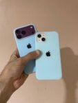 Premium Silicone Iphone Case With Apple Logo