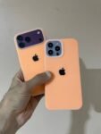 Premium Silicone Iphone Case With Apple Logo