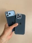 Premium Silicone Iphone Case With Apple Logo