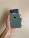Premium Silicone Iphone Case With Apple Logo